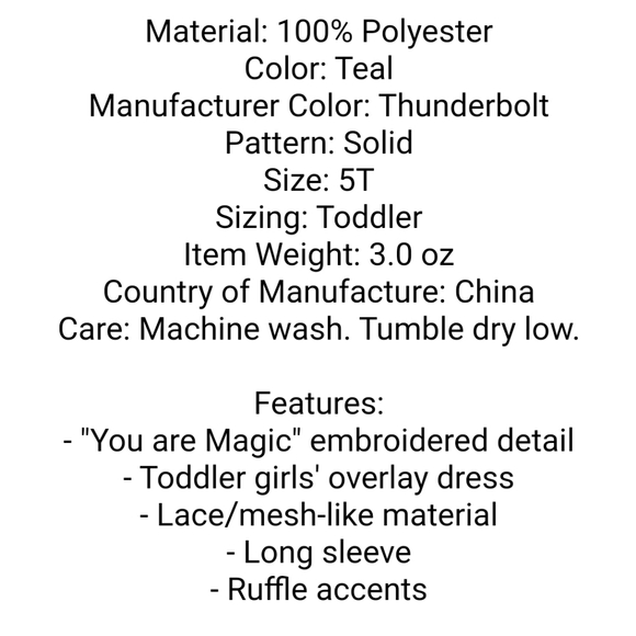 Art class Toddler Girls' 'You are Magic' Dress - Picture 7 of 7